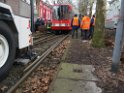 KVB Zug entgleist Koeln Suelz Suelzguertel P020